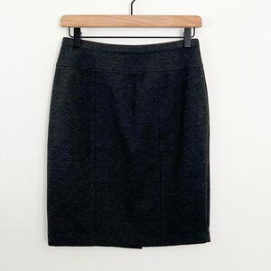 ellen tracy / charcoal gray pencil skirt S